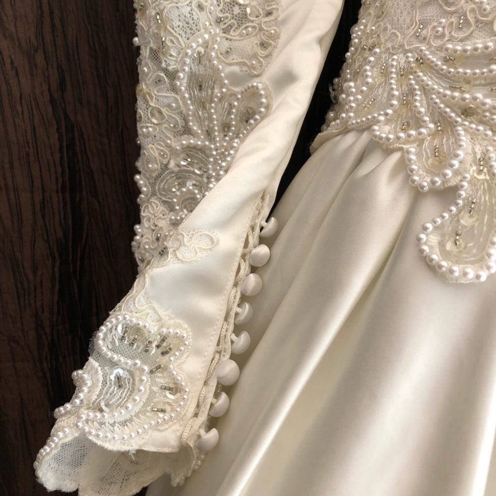 Wedding Gown NEW custom 9-10 - Picture 5 of 8